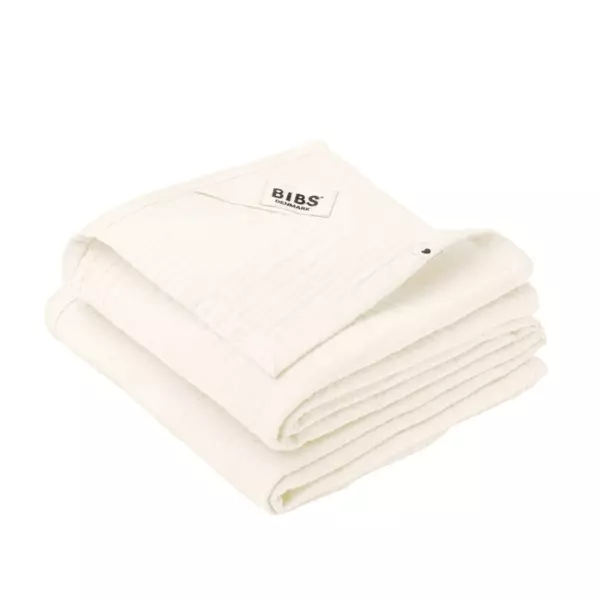 Bibs harsoliinat 2-pack, luomupuuvillaa Ivory - Harsoliinat - 9401216 - 1