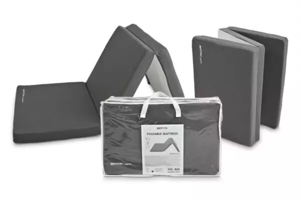 Britton matkasängyn taittopatja Lagom Dark Grey. - Patjat ja sijauspatjat - B2476 - 1