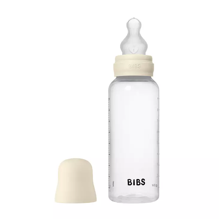 Bibs Baby Bottle tuttipullo 270 ml silikonia, Ivory. - Tuttipullot ja pullotutit - 50171216 - 1