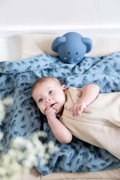 Trixie Yövalo Mrs. Elephant vauvalla. - Lapsen yövalot ja soittolelut - 18137 - 2