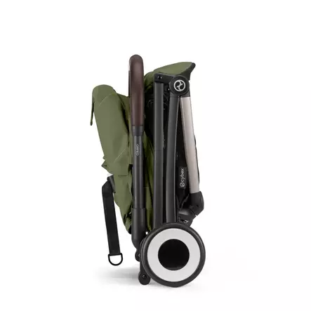 Matkarattaat CYBEX Orfeo Moss Green kasattuna menee käsimatkatavaroihin. - Matkarattaat ja lastenrattaat - 525000397 - 2