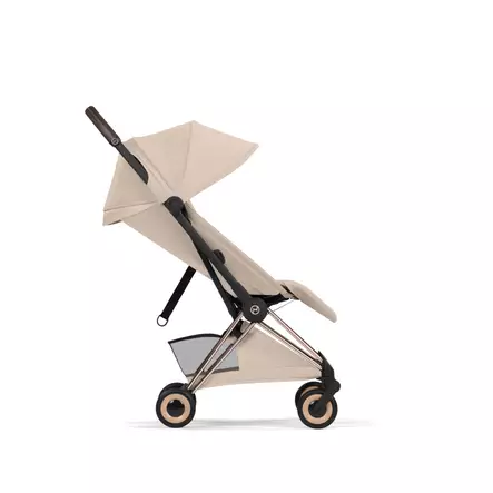 Cybex Coya Style matkarattaat Cozy Beige, selkänoja pystyssä. - Matkarattaat ja lastenrattaat - 526000627 - 2