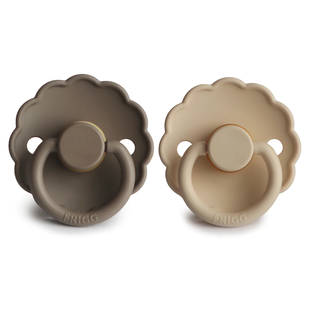  Frigg Daisy 2 pack Croissant/Portobello. - Tutit ja tuttinauhat - 76222417 - 2