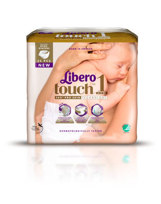 Libero Touch teippivaippa koko 1. - Vaipat - 7977 - 1
