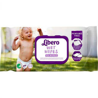 Libero puhdistuspyyhkeet 4x64 kpl. - Ihon, hampaiden ja hiustenhoito - 8377 - 1
