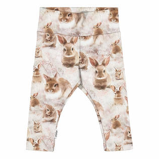 Gugguu Print Leggins Winterbunnies. - Vauvan housut - GUGBP00007 - 1