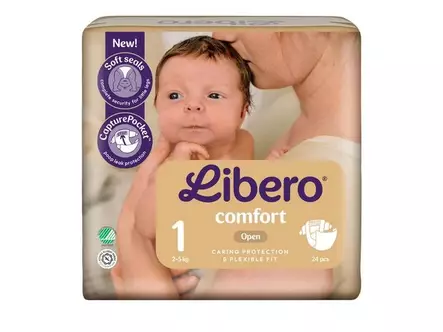 Libero Newborn teippivaippa koko 1. - Vaipat - 8417 - 1