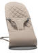 BabyBj=C3=B6rn Bouncer Bliss sitteri Woven, Sand Grey. - Sitterit - BB006217 - 1