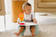 Bumbo Floor Seat Tray tarjotin lapsella Bumbo tuolissa. - Sitterit - BUTRAY8607 - 5
