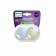 Avent Ultra Soft Tutti 0-6 kk Sininen/Sage, pakkaus. - Tutit ja tuttinauhat - 03709137 - 2