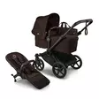 Bugaboo Donkey 6 yhdistelmävaunut Single Black/Cocoa Brown. - Lastenvaunut ja yhdistelmävaunut - 100370007 - 1