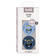 Bibs luonnonkumitutti v=C3=A4riss=C3=A4 Sky Blue/Steel Blue pakkaus. - Tutit ja tuttinauhat - 110277 - 2