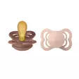 Bibs Supreme luonnonkumitutit Woodchuck/Blush. - Tutit ja tuttinauhat - 170337 - 1
