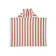 Liewood huppupyyhe Vilas Waffle stripes white/tuscany rose takaa. - Huppupyyhkeet ja kylpytakit - 19044-1477 - 2