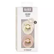 Bibs luonnonkumitutti 2 kpl 0-6 kk Ivory/Blush, anatominen, pakkaus. - Tutit ja tuttinauhat - 2111417 - 2