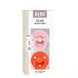 Bibs luonnonkumitutti Baby Pink/Tango, anatominen, pakkaus. - Tutit ja tuttinauhat - 2111437 - 3