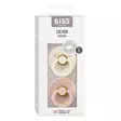 Bibs luonnonkumitutti 2 kpl 0-6 kk Ivory/Blush, symmetrinen, pakkaus. - Tutit ja tuttinauhat - 2121417 - 2