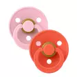 Bibs luonnonkumitutti Baby Pink/Tango, anatominen. - Tutit ja tuttinauhat - 2211437 - 2