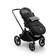 Bugaboo Footmuff l=C3=A4mp=C3=B6pussi Midnight Black rattaissa auki. - Lämpöpussit rattaisiin - 2306010067 - 3