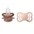 Bibs Supreme silikonitutti 2 kpl 6-18kk, Woodchuck/Blush. - Tutit ja tuttinauhat - 260337 - 1