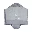 Lämpöpussi Nordbaby footmuff Mars Grey, aukeaa kokonaan auki. - Lämpöpussit rattaisiin - 263107 - 2