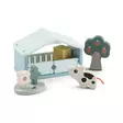 Done By Deer Tiny Farm Playset Dotti colour mix. - Puulelut - 4654007 - 1