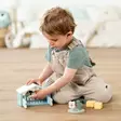 Done By Deer Tiny Farm Playset Dotti colour mix lapsella. - Puulelut - 4654007 - 4