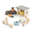 Done By Deer Tiny Farm Playset Sheepy Colour Mix. - Puulelut - 4654017 - 1