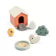 Done By Deer Tiny Farm Playset Clucky Colour Mix. - Puulelut - 4654037 - 1