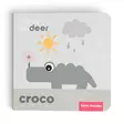 Done By Deer puuhakirja Board book Croco. - Kuvakirjat - 4855057 - 1