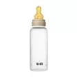 Bibs Baby Bottle Glow tuttipullo 270 ml Vanilla Glow, luonnonkumisella tuttiosalla. - Tuttipullot ja pullotutit - 5017257 - 3