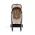 Matkarattaat CYBEX Orfeo Almond Beige edestä. - Matkarattaat ja lastenrattaat - 525000317 - 5