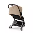 Matkarattaat CYBEX Orfeo Almond Beige takaa. - Matkarattaat ja lastenrattaat - 525000317 - 4