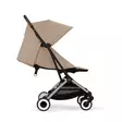 Matkarattaat CYBEX Orfeo Almond Beige makuuasennossa. - Matkarattaat ja lastenrattaat - 525000317 - 3
