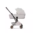 Cybex Coya/Mios Style vaunukoppa City Grey taittuu kasaan. - Vaunukopat ja kantokassit - 526000457 - 4
