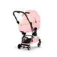 Cybex Coya/Mios Style vaunukoppa Peach Pink sun sail -aurinkosuojalla. - Vaunukopat ja kantokassit - 526000487 - 3
