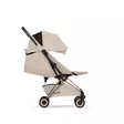 Cybex Coya Style matkarattaat Cozy Beige, makuuasennossa. - Matkarattaat ja lastenrattaat - 526000627 - 3