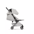 Cybex Coya Style matkarattaat City Grey makuuasennossa. - Matkarattaat ja lastenrattaat - 526000747 - 3