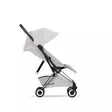 Cybex Coya Style matkarattaat City Grey selkänoja pystyssä. - Matkarattaat ja lastenrattaat - 526000747 - 2