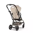 Matkarattaat Cybex Eezy S Twist+ 2 Almond Beige, takana säilytystasku tavaroille. - Matkarattaat ja lastenrattaat - 526000847 - 5