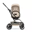 Matkarattaat Cybex Eezy S Twist+ 2 Almond Beige, istuinosa kääntyy alustalla ympäri. - Matkarattaat ja lastenrattaat - 526000847 - 3