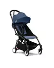 Stokke YoYo3 matkarattaat Black-runko / Air France Blue. - Matkarattaat ja lastenrattaat - 646002rat07 - 2