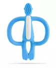 Matchstick Monkey Teething purulelu Light Blue, pehmeää silikonia. - Purulelut - 910-007 - 2