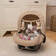 Little Dutch vaunuhelistin Baby Bunny kaukalossa. - Helistimet, tarttumislelut ja pallot - LD8867 - 2