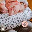 Imetystyyny Doomoo Buddy Leopard Cream, päällinen pehmeää puuvillaa. - Imetystyynyt - B87 - 3