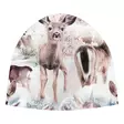 Gugguu Print Soft Beanie Bluedeer. - Lasten pipot - GUGMP001-37 - 1