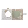 Little Dutch pehmoinen puuhakirja Newborn Naturals sisältää peilin. - Helistimet, tarttumislelut ja pallot - LD8407 - 7
