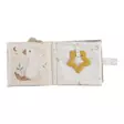 Little Dutch pehmoinen puuhakirja Newborn Naturals hempeillä kuvilla. - Helistimet, tarttumislelut ja pallot - LD8407 - 6