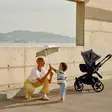 Bugaboo Parasol+ päivänvarjo Deep Indigo lapsella. - Muut lisävarusteet - S001913007 - 4
