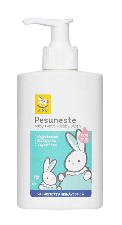 Ainu pesuneste 300 ml. - Ihon, hampaiden ja hiustenhoito - 15787877 - 1